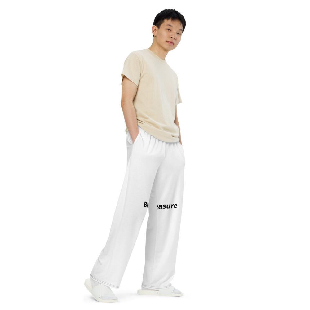 All-over print unisex wide-leg pants - Image 2